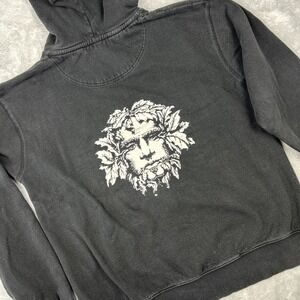 Econscious Hoodie Green‎ Man Legendary Ales Black 2XL Asheville NC Full Zip